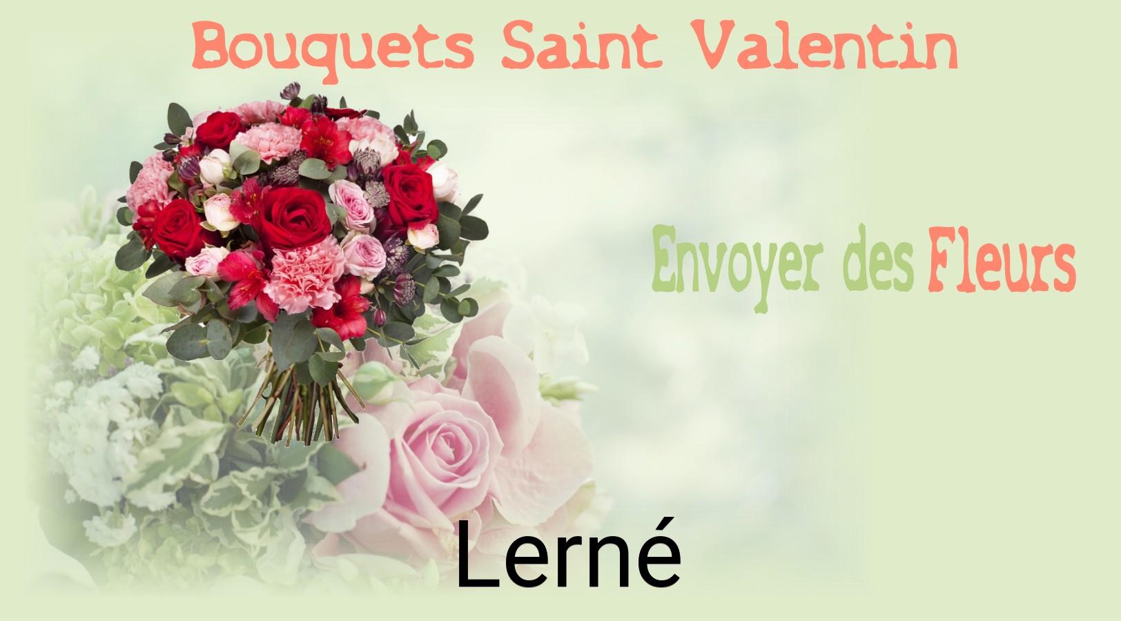 Roses de Saint-Valentin livrées à Lerné